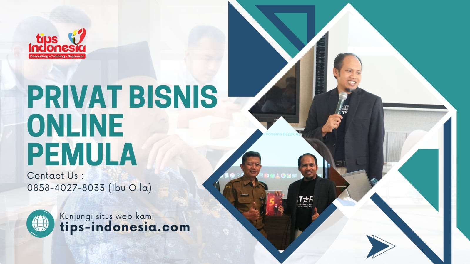 PRIVAT BISNIS ONLINE PEMULA | TIPS INDONESIA | 0858-4027-8033