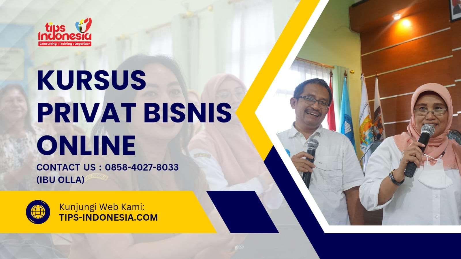 KURSUS PRIVAT BISNIS ONLINE | TIPS INDONESIA | 0858-4027-8033