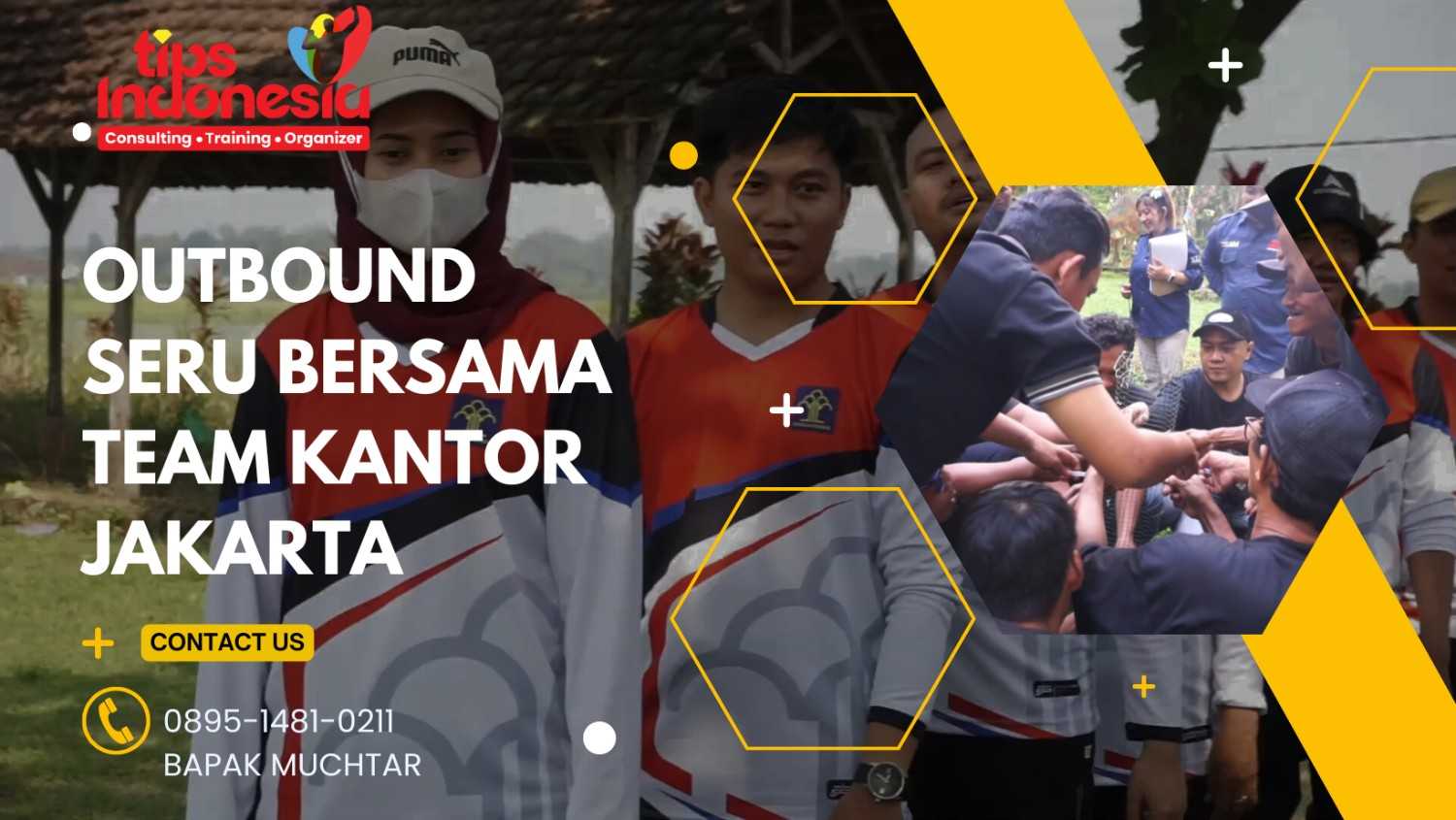 OUTBOUND SERU BERSAMA TEAM KANTOR JAKARTA | TIPS INDONESIA | 0895-1481-0211