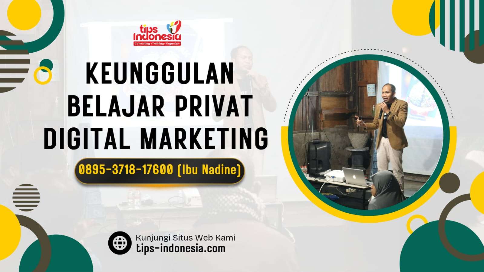 KEUNGGULAN BELAJAR PRIVAT DIGITAL MARKETING | TIPS INDONESIA | 0895-3718-17600