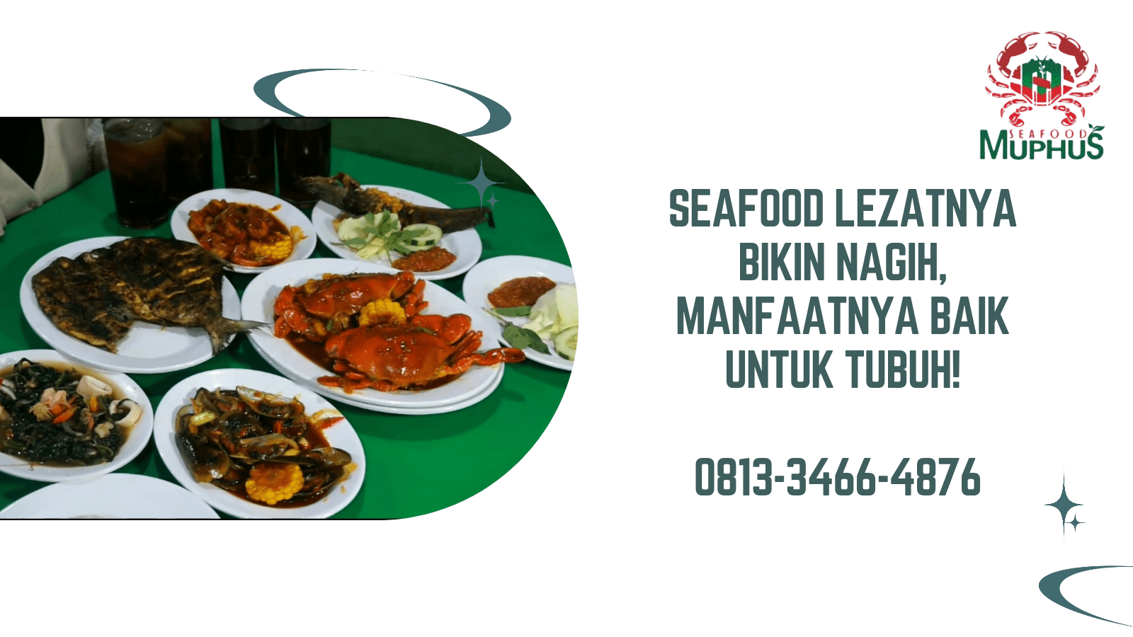 SEAFOOD LEZATNYA BIKIN NAGIH, MANFAATNYA BAIK UNTUK TUBUH! | SEAFOOD MUPHUS | 0813-3466-4876