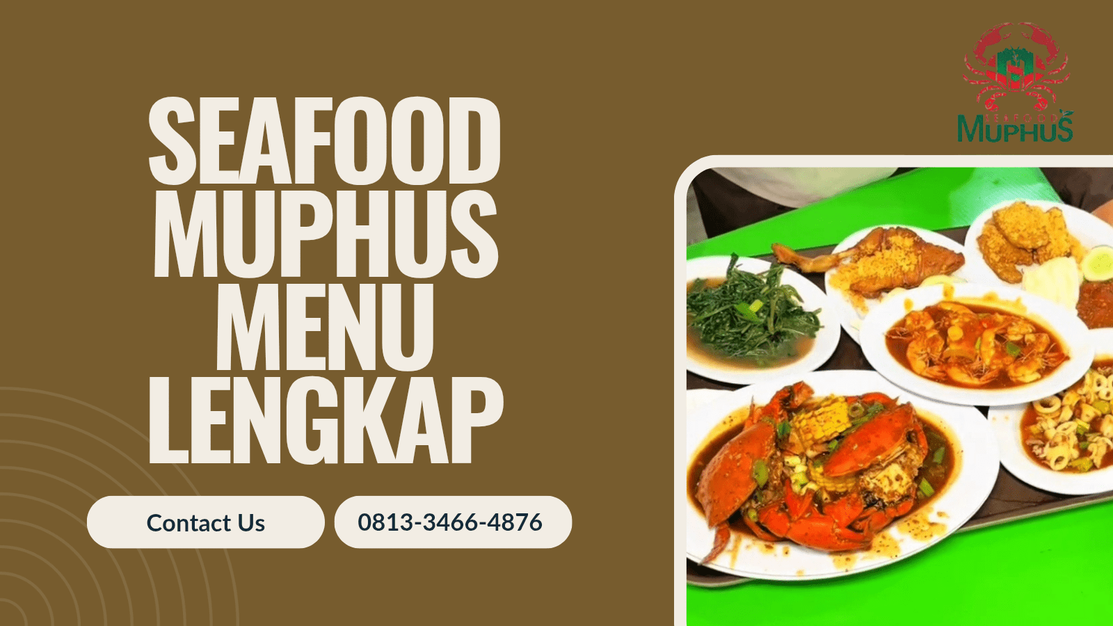 SEAFOOD MUPHUS MENU LENGKAP | SEAFOOD MUPHUS | 0813-3466-4876